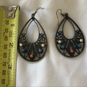 Teardrop earrings